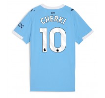 Manchester City Rayan Cherki #10 Koszulka Podstawowa damskie 2025-26 Krótki Rękaw